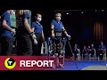 Project March IVc - Exoskelet in actie op hindernisbaan