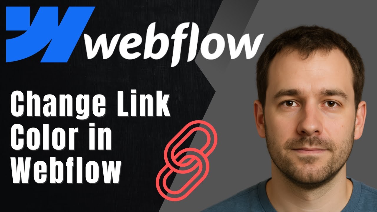 Webflow: How to Change Link Colour (Text Links, Hover States & Styling)