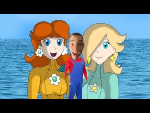 Daisy and Rosalina Swimming ^^