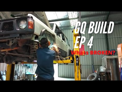 Gq Patrol/Ford Maverick Build Ep 4- Stripping more parts