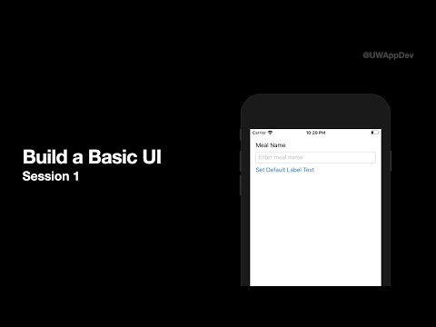 Dev SwiftUI Apps - 1. Build a Basic UI