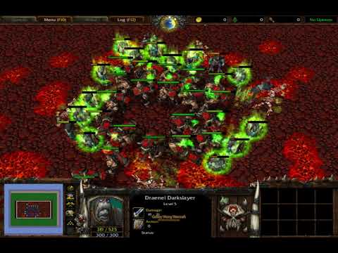 (Comment Request) 20 Tauren vs 25 Draenei Darkslayer (Dungeon Terrain) Fully Upgrade 1080p