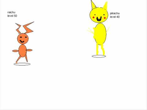 raichu VS pikachu
