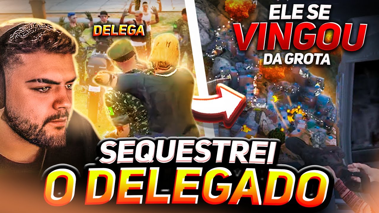 O EXÉRCITO INVADIU A GROTA no GTA RP! (LUQUET4)