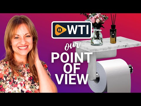 Toilet Paper Holder with Natural Marble Shelf for Bathroom Washroom - WTI product video review