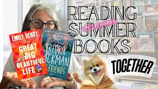 SPOILER FREE Summer Reading Vlog 📚 Great Big Beautiful Life and My Friends