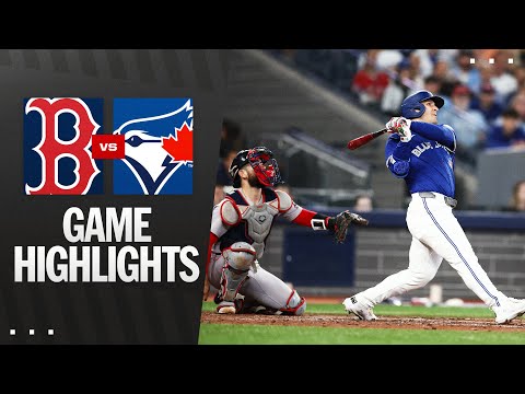 Red Sox vs. Blue Jays Game Highlights (9/25/25) | MLB Highlights