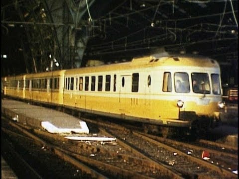 Milano Centrale 1977: Rapido R214 "Le Mont-Cenis" - Autorail X 2770