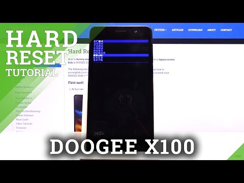 How to Hard Reset DOOGEE X100 via Factory Mode – Remove All Data & Files