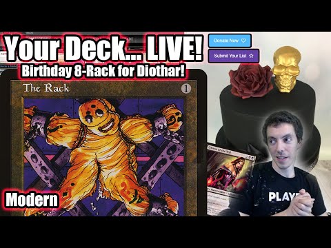 Your Deck... LIVE! (Modern) Birthday 8-Rack for Diothar!