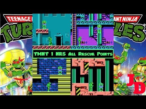 Teenage Mutant Ninja Turtles 1 Rescue Points (NES)