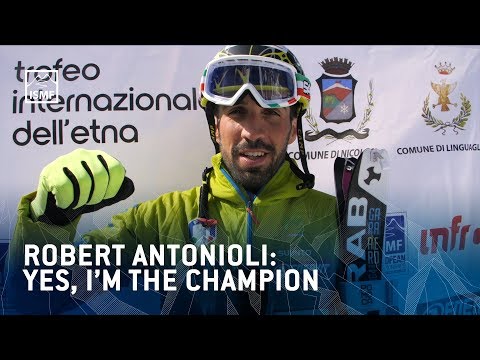 Robert Antonioli is the new European Champion | ISMF Ski Mountaineering