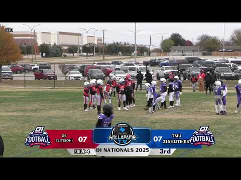 G6 ELITE(OH) vs TMU 316 ELITE(KS) 12u D1 NATION NATIONALS 2025