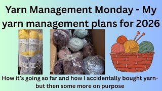 Yarn Management Monday - Two large yarn hauls, creator spotlight and scrap yarn