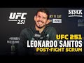 Leonardo Santos on Fouls at UFC 251: 'When It Hurts My Groin, I Win the Fight' - MMA Fighting