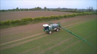 R & g newby with Self-propelled sprayer at Plainville Lane