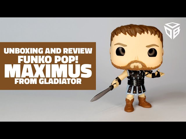 Vídeo relacionado con Maximus Helmeted Edición Limitada Pop Movies Gladiator Figura de Vinilo (Incluye Funda Protectora Ecotek Pop Box)
