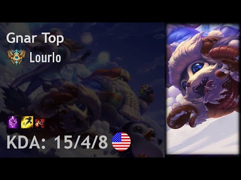 Gnar Top vs Poppy - Lourlo - NA Challenger Patch 7.16