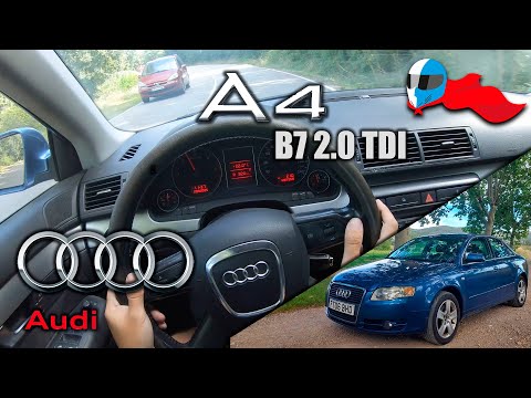2007 Audi A4 B7 2.0 TDI 140 (103kW) POV 4K[Test Drive Hero] #194 ACCELERATION,HIGH MILEAGE 480.000km