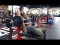 ZOO CULTURE GYM | 250 BENCH PRESS | CHEST AND ARM DAY BODYBUILDING CUTTING WORKOUT