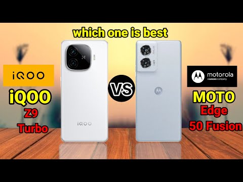 Iqoo z9 Turbo vs Motorola Edge 50 Fusion full Pawar comparison videos #Prtech