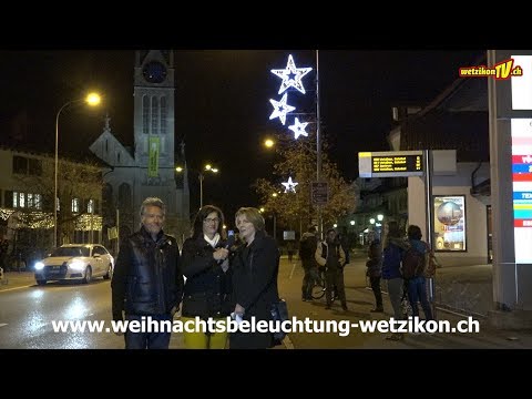 Weihnachstbeleuchtung Wetzikon