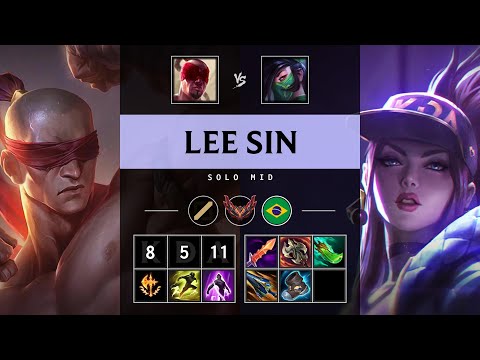 Lee Sin Mid vs Akali - BR Grandmaster Patch 25.19