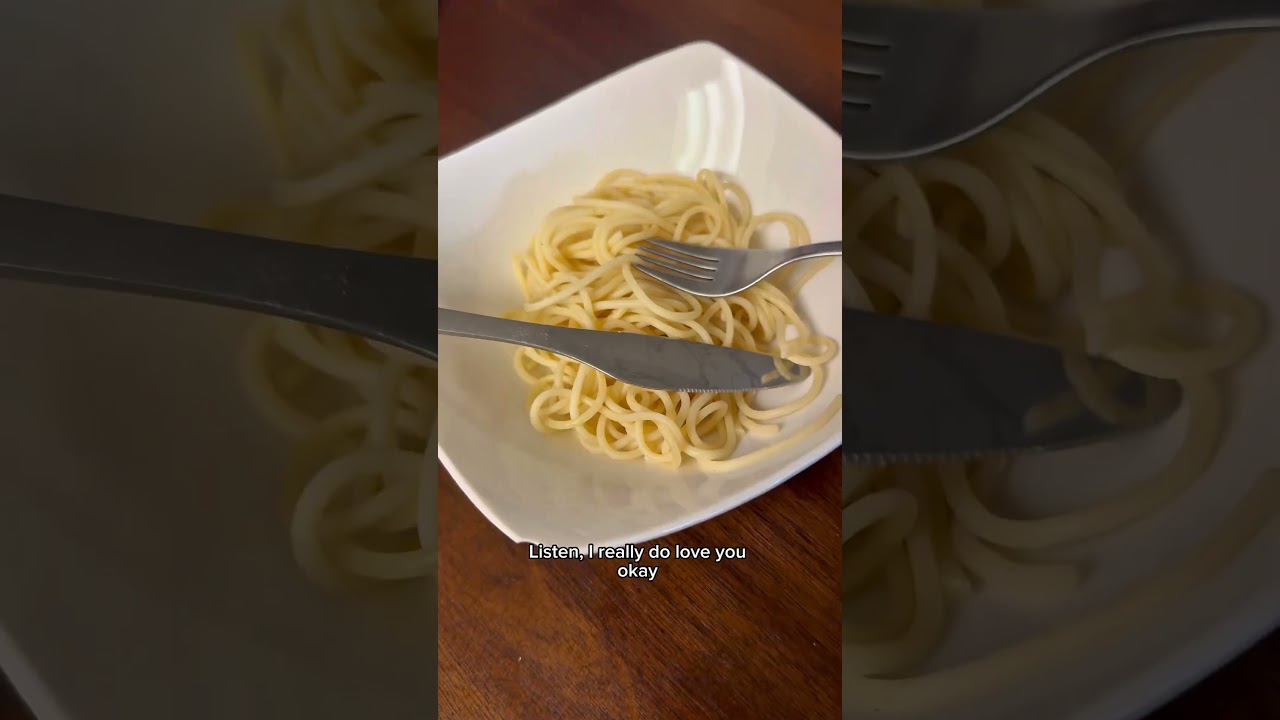 No spaghetti were harmed in the making of this video