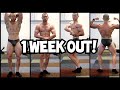 Jacob McDonald Bodybuilding Posing Practice with IFBB Pro Steve Orton at 1 Week Out from NZIFBB!