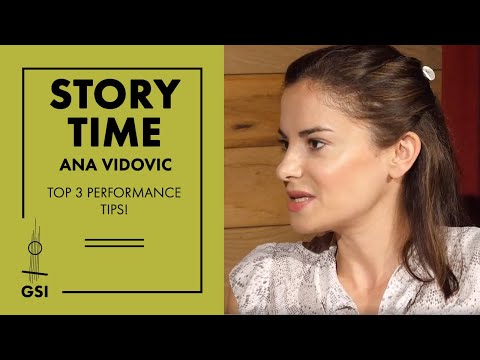 Ana Vidovic's top 3 tips for performing in public.