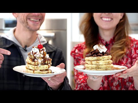 Buttermilk Pancakes for Two (And Topping Ideas!) - Gemma’s Bigger Bolder Baking