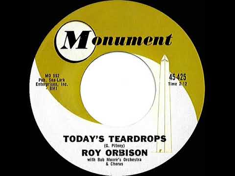 1960 Roy Orbison - Today’s Teardrops