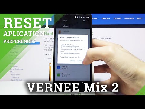 How to Reset Apps Preferences on VERNEE Mix 2 – Restore Apps Preferences
