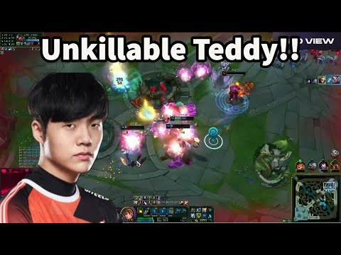 LCK Pro View Teddy 1v5 Ezreal Play!!