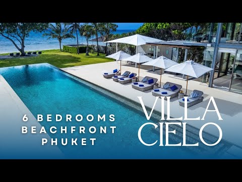 Villa CIELO Phuket - Beachfront Luxury Villa w/ 6 Bedrooms