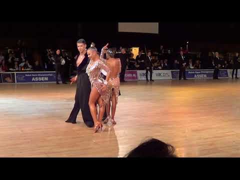 3 2017 Dutch Open  Junior U16 Latin Final RU Bonkovskyy & Vursalova