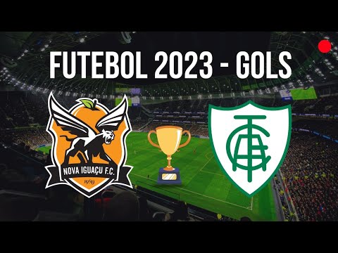 GOOOOOL DO AMÉRICA ------  NOVA IGUAÇU 0 X 1 AMÉRICA-MG | COPA DO BRASIL 2023 - JOGODE IDA