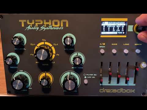 DREADBOX TYPHON - firmware 2 update - part 1 - oscillator section
