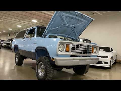 1978 Dodge Ramcharger (CC-1568692) for sale in Grand Rapids, Michigan