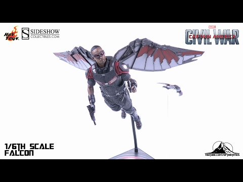 Optibotimus Review:  Hot Toys Captain America Civil War FALCON