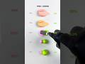Watch Pink And Green Clay Mixing Together Colormixing Satisfying