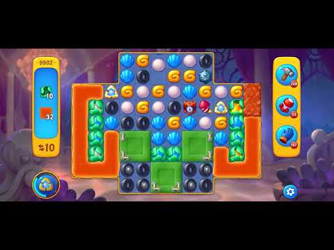 Fishdom level 9902 no boosters フィッシュダム ノーマル