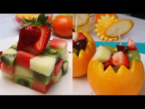 2 Ways Fruit Salads Recipe  | Food Art Ideas From FRESH FRUITS | Healthy Weight loss Salad