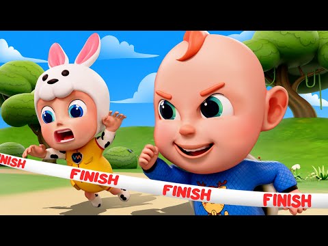 The Tortoise and The Hare + School Bus Song | More Nursery Rhymes & Kids Songs | Rosoo - Baby Songs