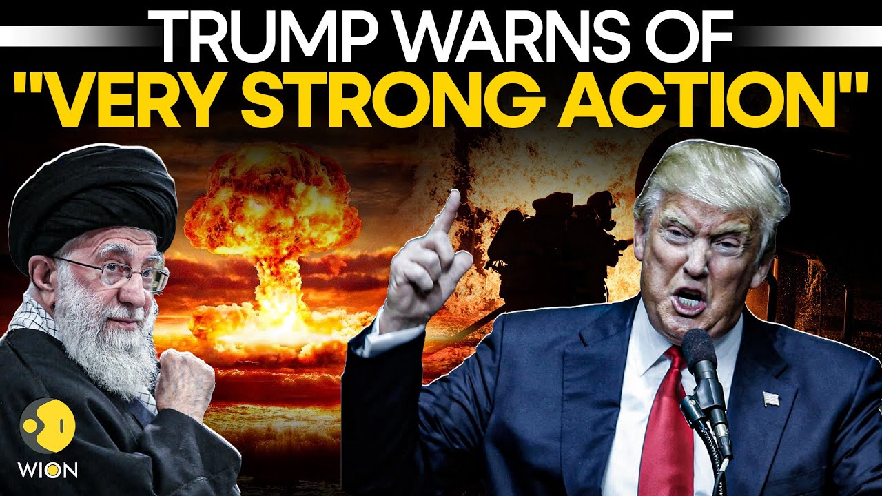 US-Iran Tensions LIVE: Trump Warns Iran Of 'Strong Action' If Deadly Protests Continue | WION