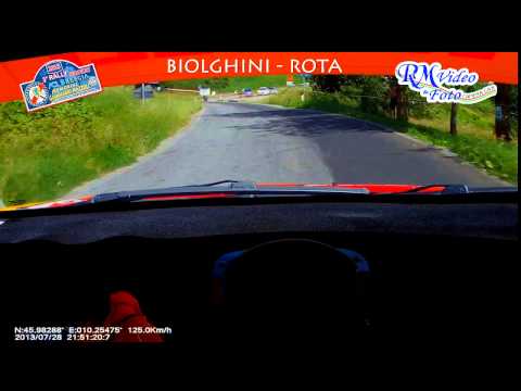 3° RONDE ACI BRESCIA 2013 - ONBOARDCAMERA BIOLGHINI - ROTA