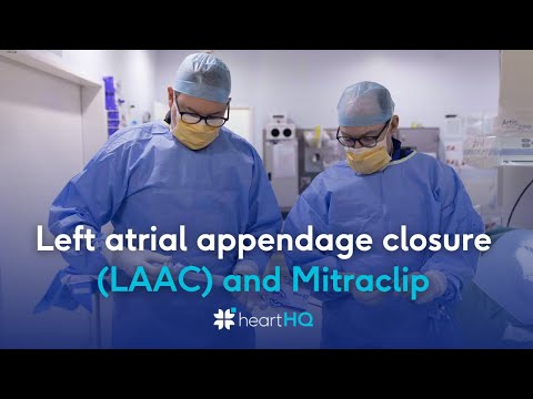 Left atrial appendage closure (LAAC) and Mitraclip