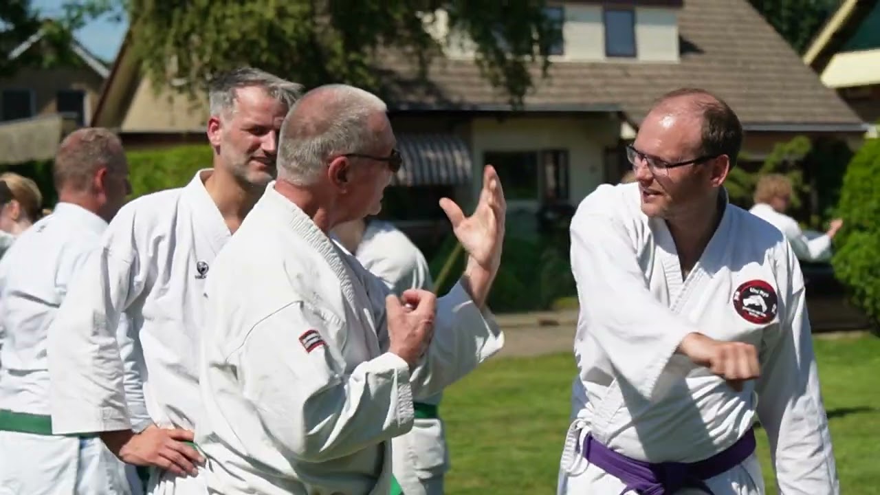 Umi-ryu karate training