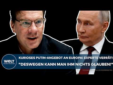 PUTINS KRIEG: Kurioses Angebot an Europa? Experte verrät! "Deswegen kann man ihm nichts glauben!"