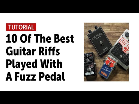 10 Of The Best Guitar Riffs Played With A Fuzz Pedal (no talking)